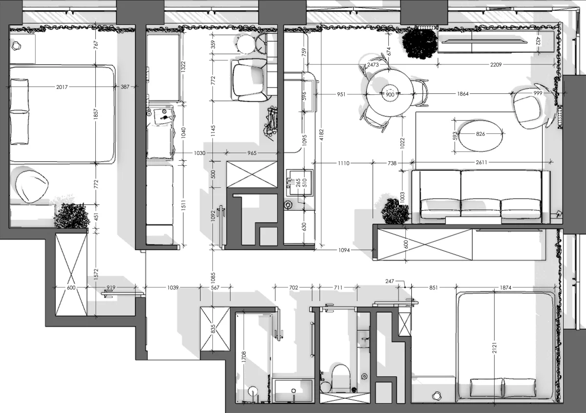 План квартиры после